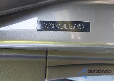 2013 Hyundai Elantra Gls/Limited из США, поврежденный, VIN 5NPDH4AE4DH231455